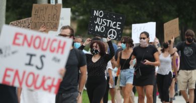 A day of demonstrations across South Florida