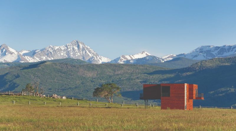 Look inside a house made of shipping containers built on a Colorado ranch just outside of Aspen