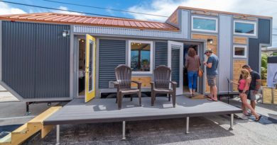 This $114,999 2-story, 330-square-foot tiny home on wheels was created to disrupt the tiny home market — see inside the ‘Henderson’