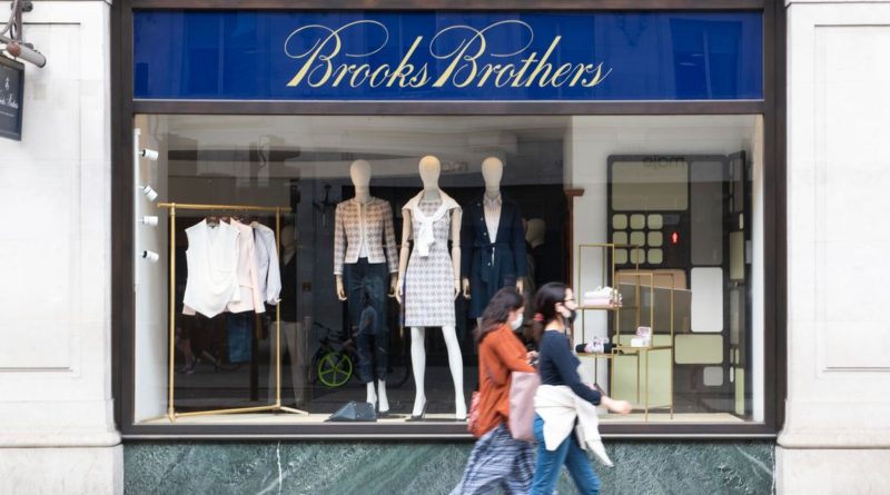 Brooks Brothers, Hurt by Casual Fridays and Coronavirus, Files for Bankruptcy