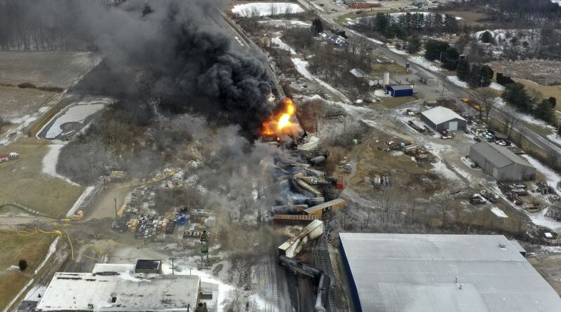 Norfolk Southern reaches $600 million settlement to settle East Palestine derailment suit