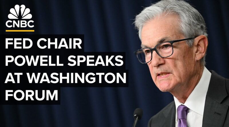 LIVE: Fed Chair Powell delivers remarks at the Washington Forum on the Canadian economy — 4/16/2024